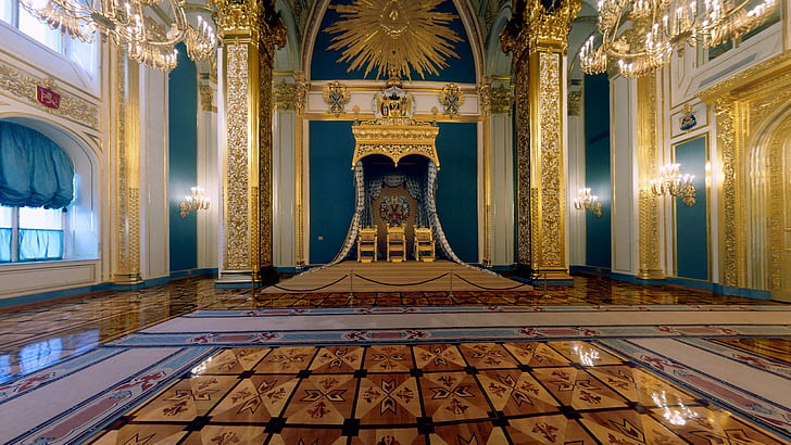 Grand Kremlin Palace Andreevsky Hall 2, HD wallpaper