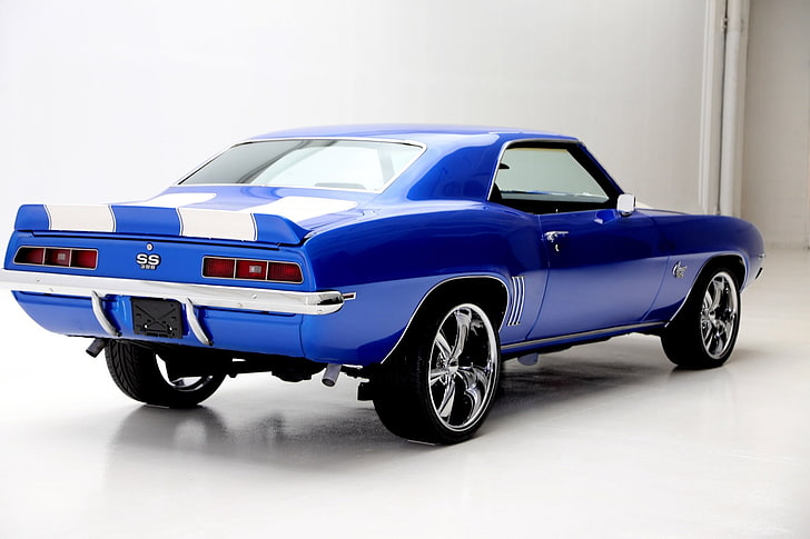 (ss), 1969, 396, blue, camaro, chevrolet