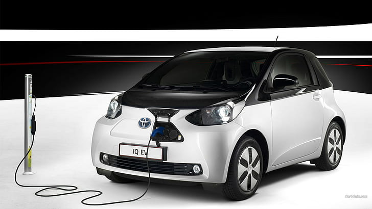 Toyota IQ, car, electric car, HD wallpaper