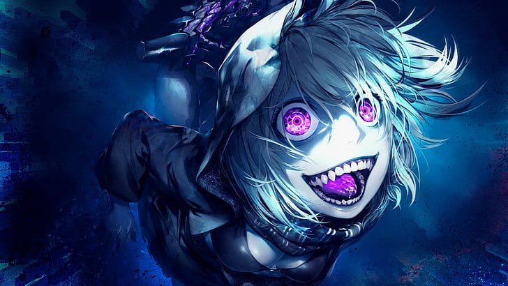 3 Horror Anime anime scary face HD phone wallpaper  Pxfuel