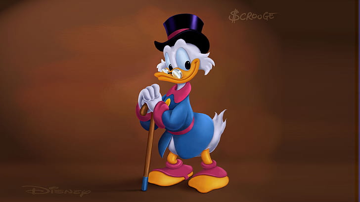 Scrooge Mcduck Is A Fictional Character Walt Disney Company Desktop Wallpaper Hd 1920×1080, HD wallpaper