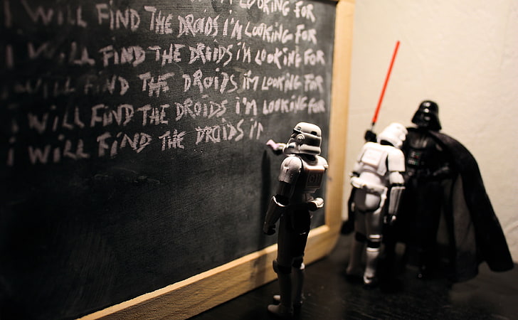 I Will Find The Droids I'm Looking For, three Star Wars figurines, HD wallpaper