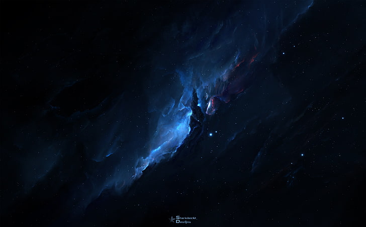 Klyck Nebula Remastered HD Wallpaper, galaxy wallpaper, Space