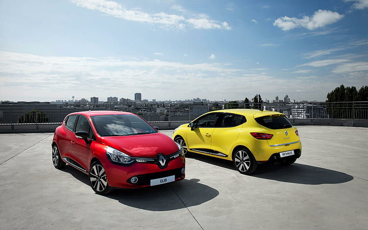 2013 Renault Clio, 2 renault clio, cars