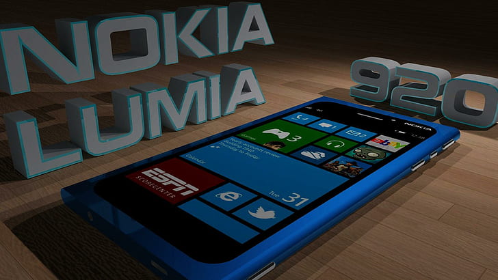 Nokia Lumia 920, blue nokia lumia 920, computers, 1920x1080, HD wallpaper