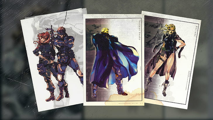 Metal Gear, Metal Gear Solid 2, video games, Yoji Shinkawa, HD wallpaper