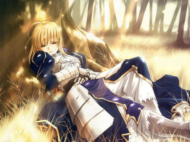 Featured image of post Fate Stay Night Unlimited Blade Works Saber White Dress Saber is the servant summoned by