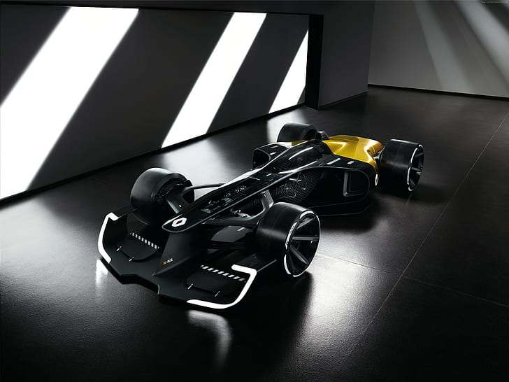 Renault RS 2027 Vision Concept, Shanghai Auto Show 2017, racing car, HD wallpaper