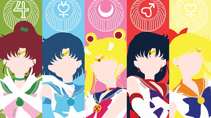 Sailor Moon, Sailor Moon Crystal, Ami Mizuno, Makoto Kino, Minako Aino, HD wallpaper