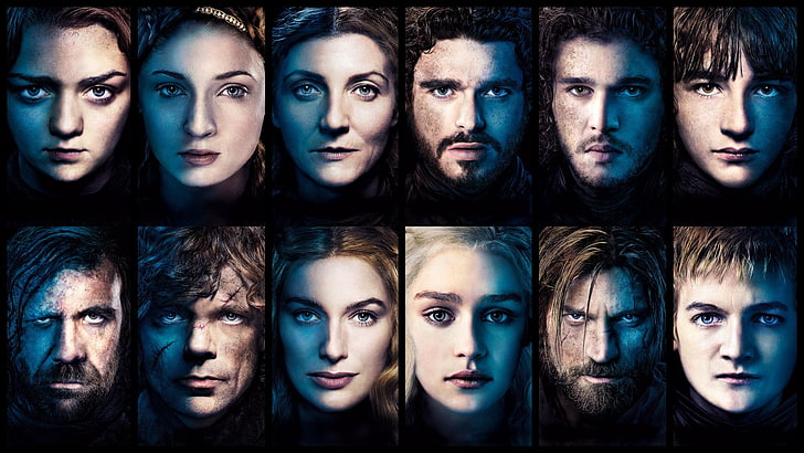 HD wallpaper: Game of Throne character portrait collage photo, anime, Game  of Thrones | Wallpaper Flare