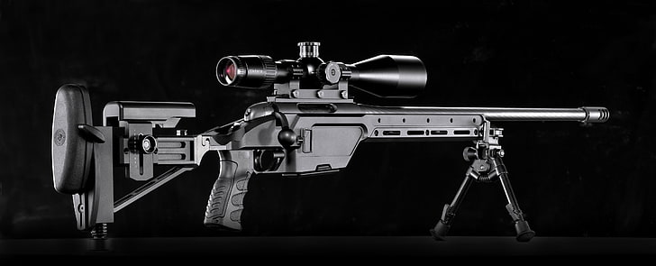 gun, sniper rifle, rifles, Bolt action rifle, Steyr, Steyr SSG 08, HD wallpaper