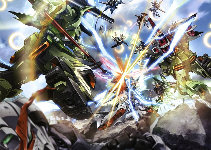Anime, Mobile Suit Gundam Seed Destiny