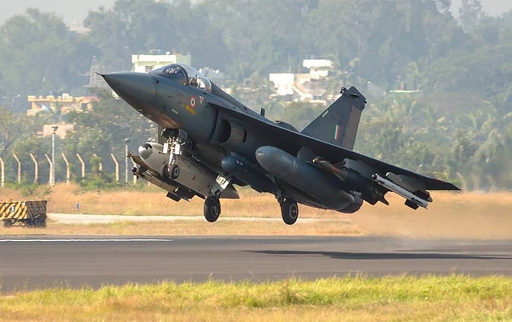 LCA Tejas, Indian Air Force, military, transportation, mode of transportation, HD wallpaper