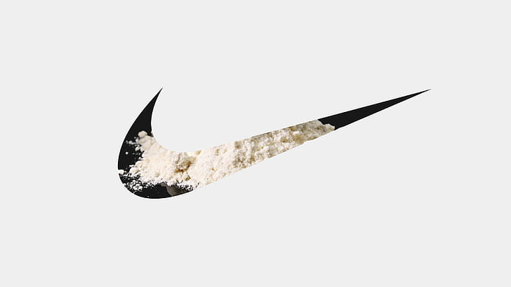 Nike Logo  White Wallpaper Download  MobCup
