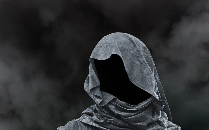 shadow, faceless, hoods, halloween, horror, spooky, unrecognizable person