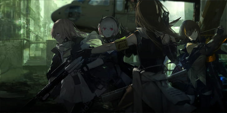 gun Girls Frontline anime Girls_Frontline, HD wallpaper