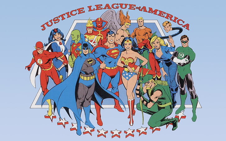 HD wallpaper: DC Comics, Justice League, Batman, The Flash, Wonder Woman |  Wallpaper Flare