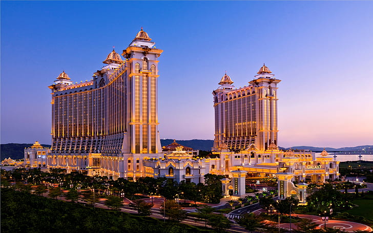 Hotel Galaxy Macau Hong Kong China Desktop Hd Wallpaper 2560×1600