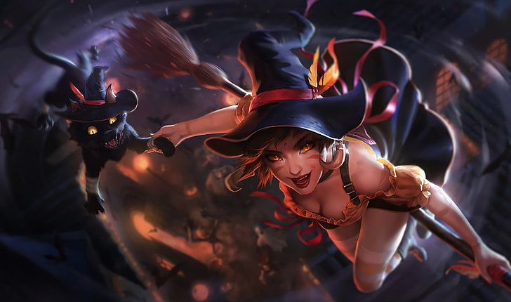League of Legends, Nidalee (League of Legends), one person, HD wallpaper