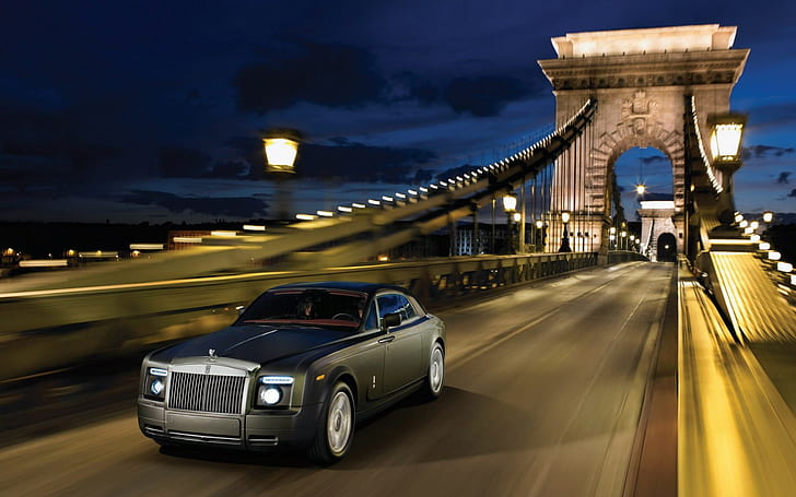 Rolls Royce Phantom Motion Blur HD, cars, HD wallpaper