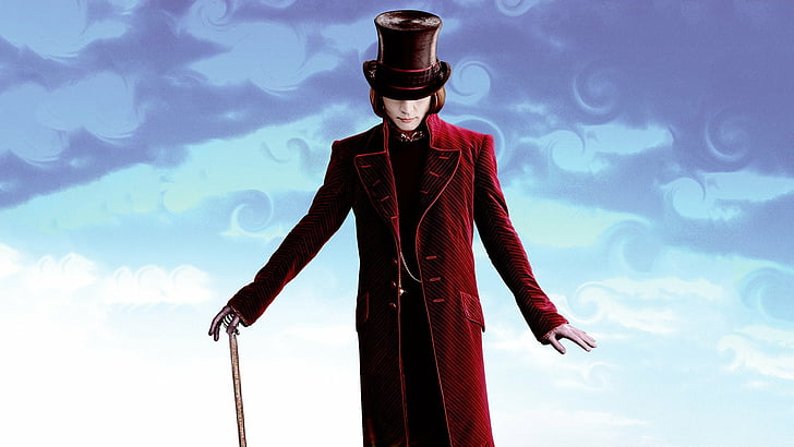 Movie, Charlie And The Chocolate Factory, Johnny Depp, Willy Wonka