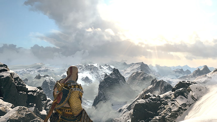 God of War, Kratos, PlayStation 4, Norse mythology, God of War (2018), HD wallpaper