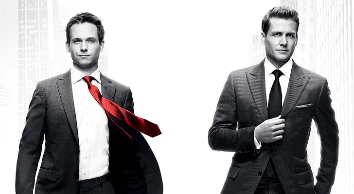 Suits TV Show, men's red necktie collage, Movies, Other Movies, HD wallpaper
