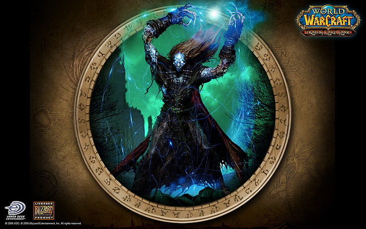 World of Warcraft digital wallpaper, World of Warcraft: Trading Card Game, HD wallpaper