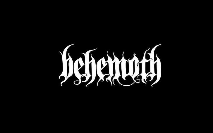 behemoth, black, heavy, metal, HD wallpaper
