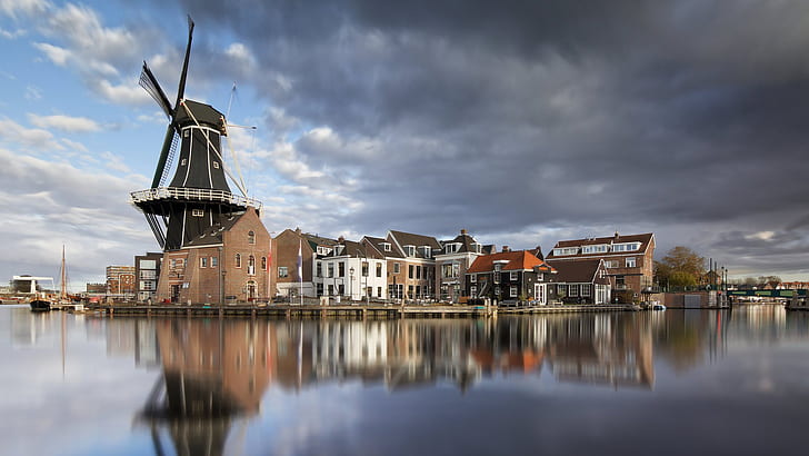 Netherlands, Holland, Haarlem, HD wallpaper