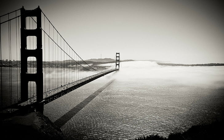 San Francisco, Golden Gate Bridge, HD wallpaper