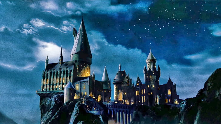 adventure, castle, fantasy, Harry, Magic, Potter, series, witch, HD wallpaper