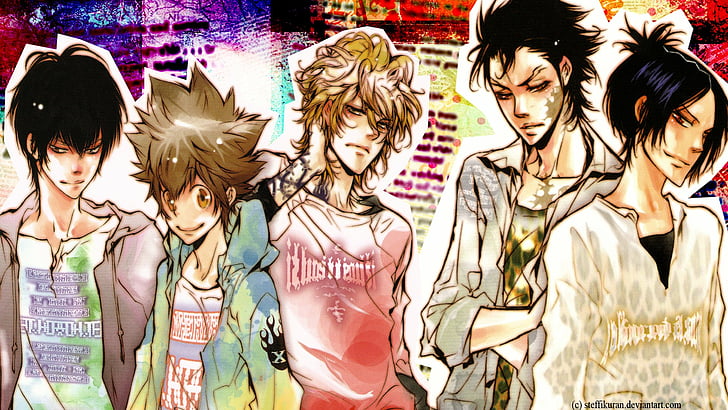 HD wallpaper: Anime, Katekyō Hitman Reborn!, Dino (Katekyō Hitman Reborn!)  | Wallpaper Flare