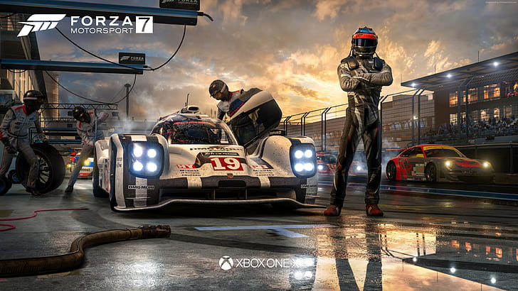 Forza Motorsport 7, E3 2017, Xbox One X, 4k