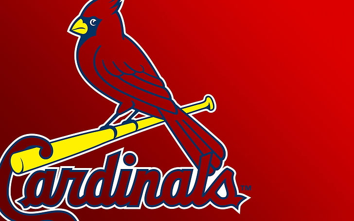 St Louis Cardinals, Cardinals logo, Sports, Baseball, team, red, HD wallpaper
