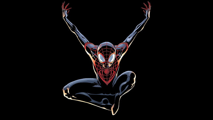 Marvel Spider-Man wallpaper, Amazing Spider-Man, Miles Morales, HD wallpaper