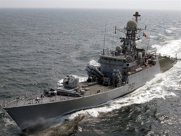 warship, INS Kora, Indian-Navy, military, nautical vessel, military training, HD wallpaper