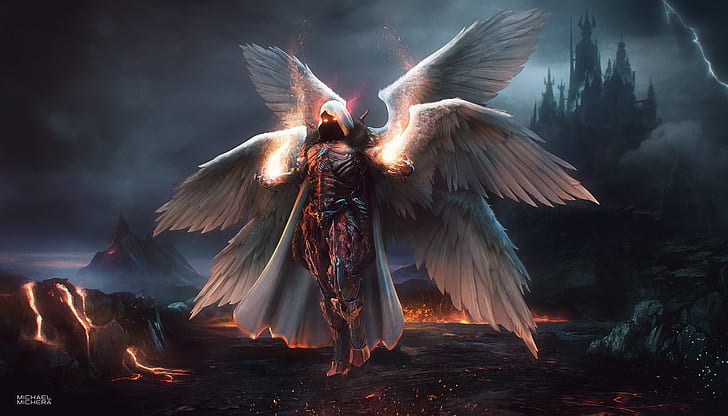 Saint Michael The Archangel Picture Background Images, HD Pictures and  Wallpaper For Free Download | Pngtree