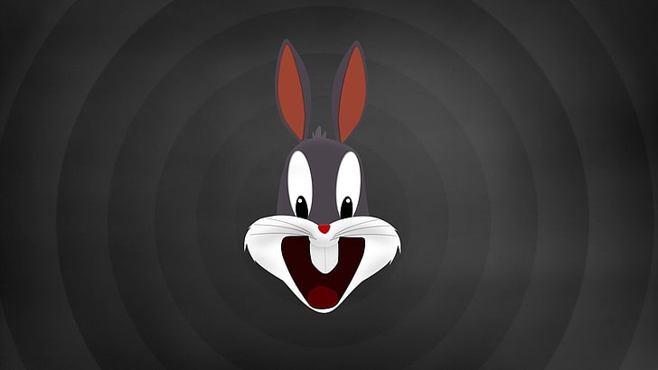 Looney Tunes Bugs Bunny digital wallpapr, cartoon, close-up, heart shape, HD wallpaper