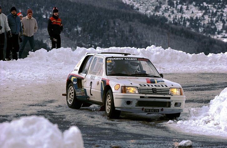 1984-86, 205, peugeot, pininfarina, race, racing, rally, t16, HD wallpaper