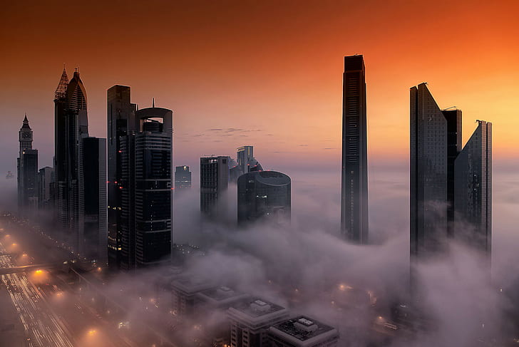 city, building, Dubai