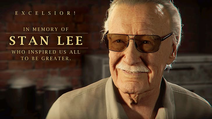 Stan Lee, video game characters, Spider-Man (2018), Sony Playstation