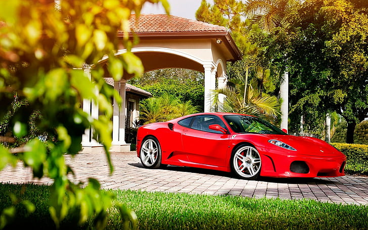 HD wallpaper: Ferrari, car, red cars, vehicle | Wallpaper Flare