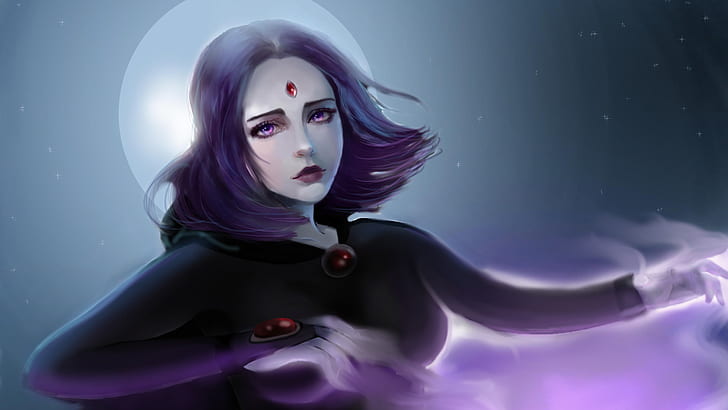 DC Raven  Moon Wallpapers  DC Raven Wallpaper for iPhone