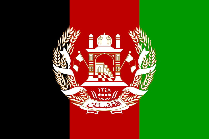 2000px flag of afghanistan 1930 svg, HD wallpaper