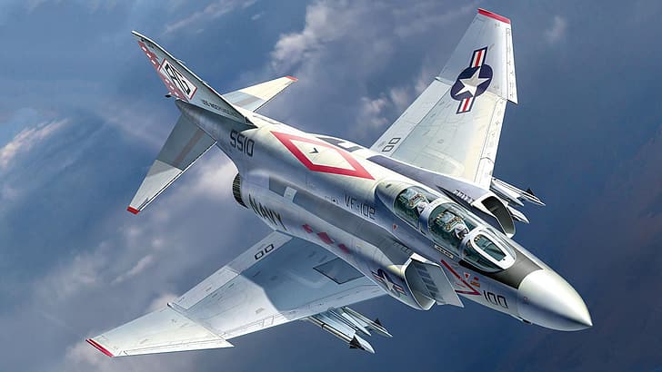 USA, fighter-bomber, fighter-interceptor, multi-role fighter, HD wallpaper