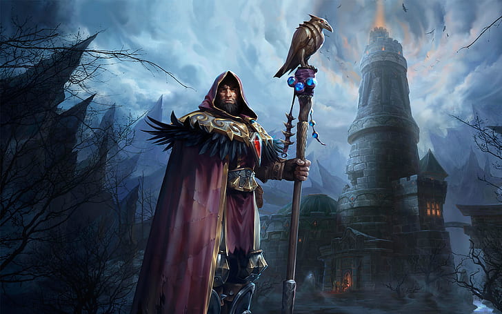 Video Game, Heroes of the Storm, Medivh (Warcraft), HD wallpaper
