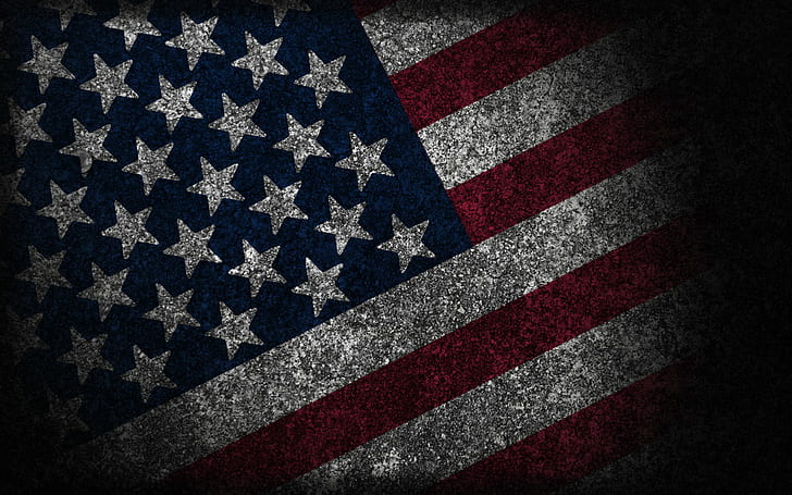 american flag, eagle, united states, usa, HD wallpaper