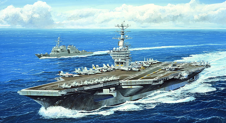 Warships, USS Nimitz (CVN-68), Aircraft Carrier
