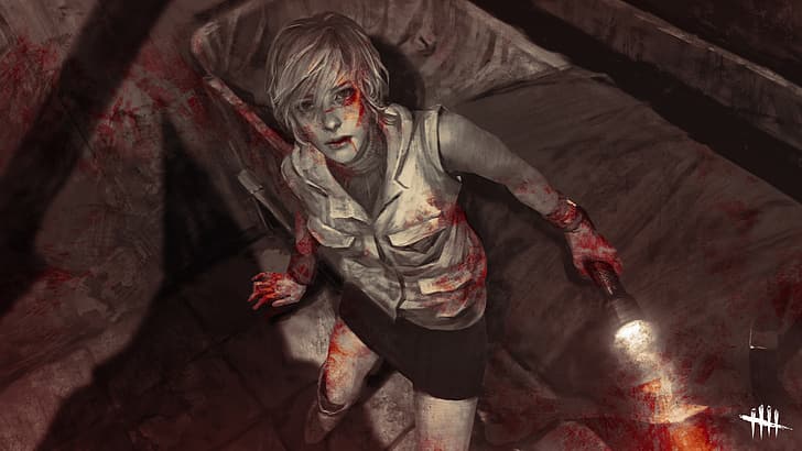 Dead by Daylight, video games, video game art, horror, Silent Hill
